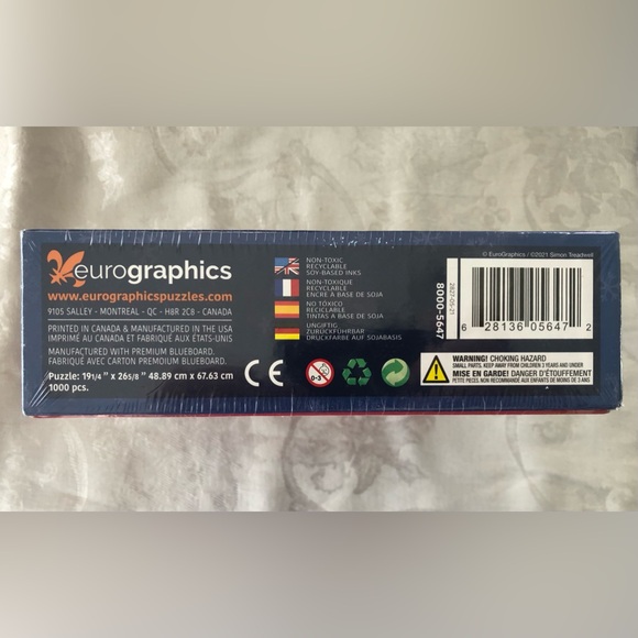 Eurographics Puzzle 1000 Pieces Santa’s Workshop - Picture 4 of 6